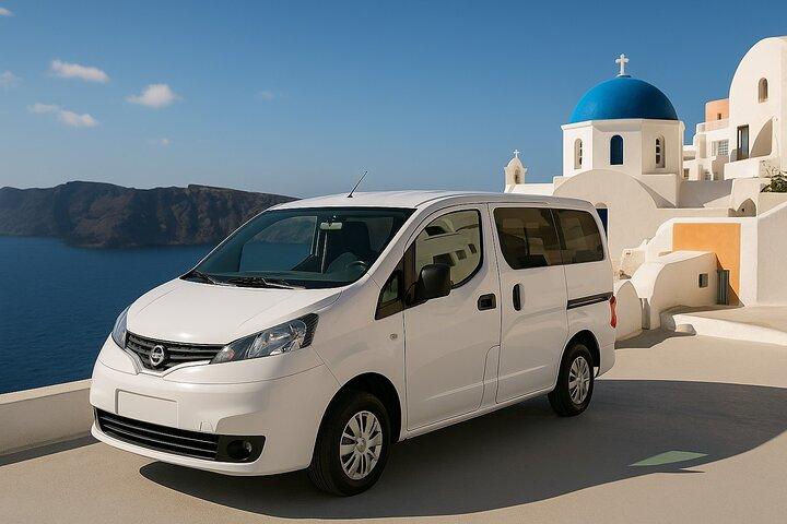 Private Transport to Santorini Highlights with local driver