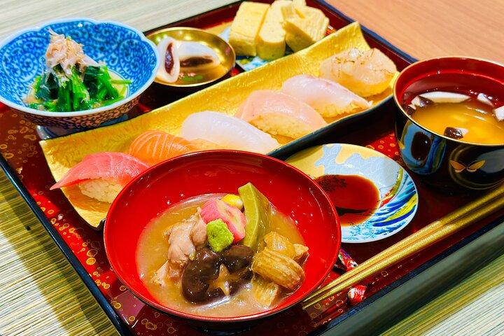 Kanazawa: Sushi & Japanese Cooking at a 56-Year Cooking School