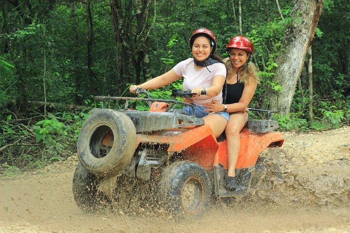 Cancun Jungle Adventure ATVs, Ziplines & Cenote Swim