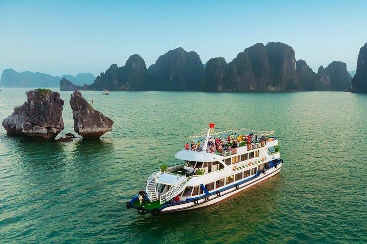 Ha Long Bay All-Inclusive Day Cruise from Hanoi or Tuan Chau Port