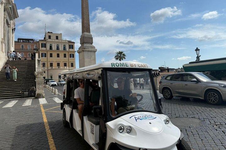 6H Golf Cart Day Tour in Rome with Lunch