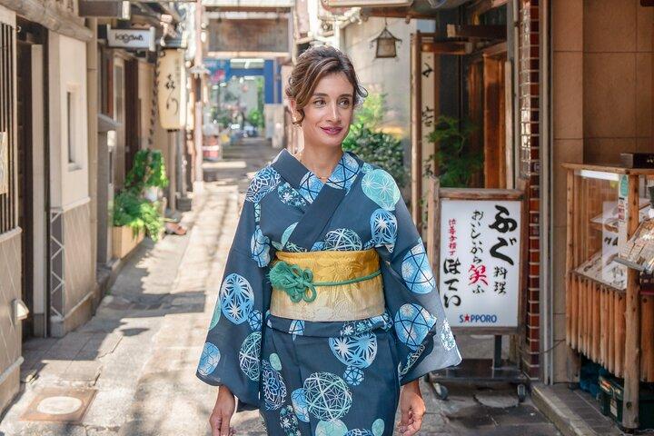 90-Minute Kimono/Yukata Rental Experience in Osaka – Short Plan