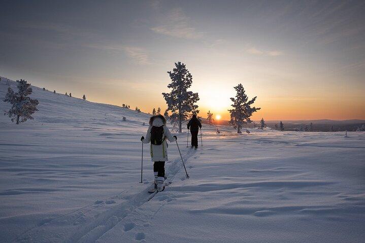 Half-Day Backcountry Skiing Tour in Levi with Photography Guide