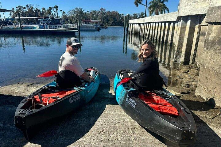 Crystal River: Single Person Kayak Rental Three Sisters Springs