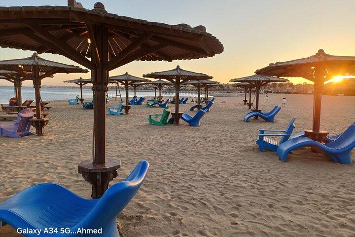 Day use at the red sea at Blue Blue Hotel