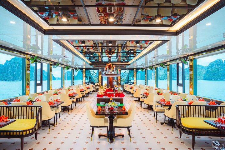 From Hanoi: Luxury Ha Long Bay Day Cruise on Sky Cruise