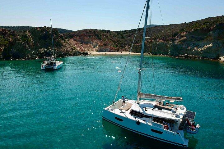 Catamaran Half Day Afternoon Cruise With Sunset: Kleftiko