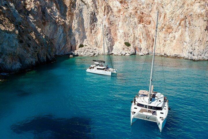 Catamaran Full Day Cruise: Poliegos - Kleftiko