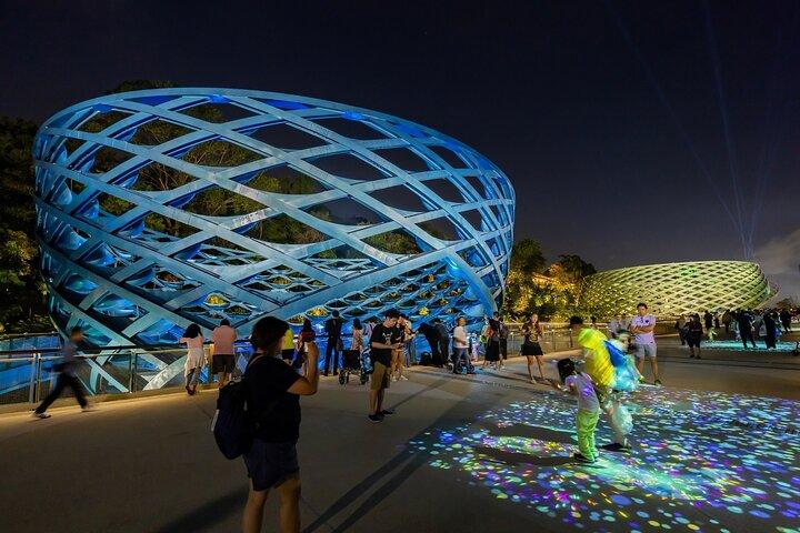 Singapore City Night Tour Sentosa Wings of Time and River Cruise