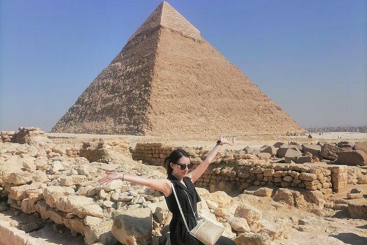 Private tour to Giza pyramids, Grand Egyptian Museum(GEM)