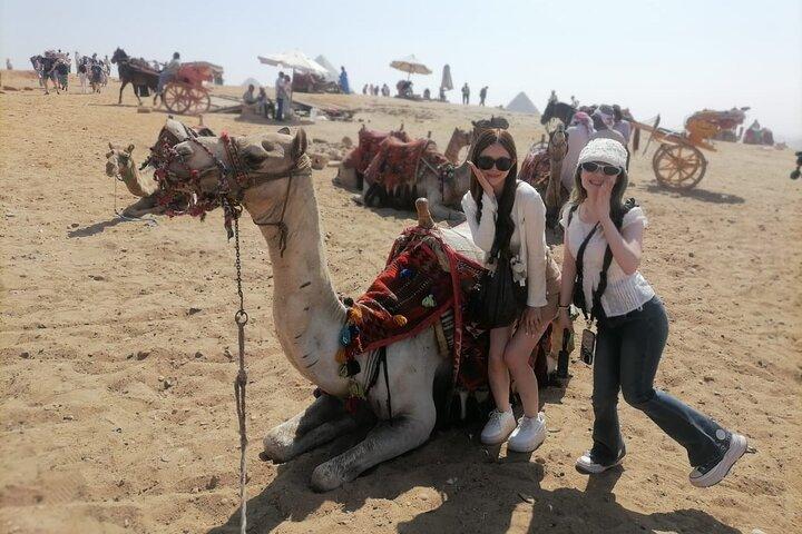 Day Tour To Giza Pyramids & Sphinx & Grand Egyptian Museum&Bazzar