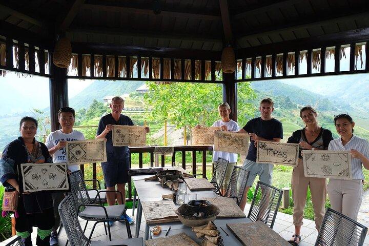 Hmong Batik Workshop Tour Create Your Own Textile in Sapa Hanoi