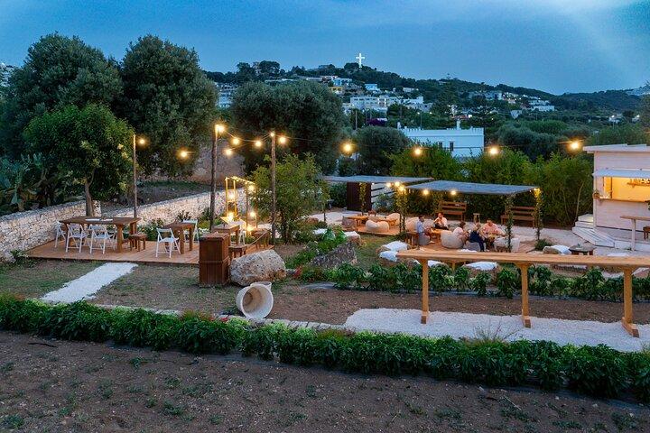 Compose your dish in a magical garden in the center of Ostuni