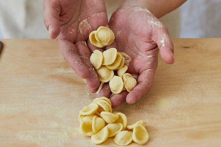 Compose your dish in a magical garden in the center of Ostuni