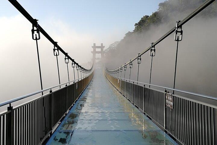 From Dongguang To Gulong Gorge Skywalk Bridge and Waterfall Tour