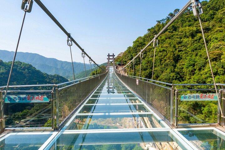 From Dongguang To Gulong Gorge Skywalk Bridge and Waterfall Tour