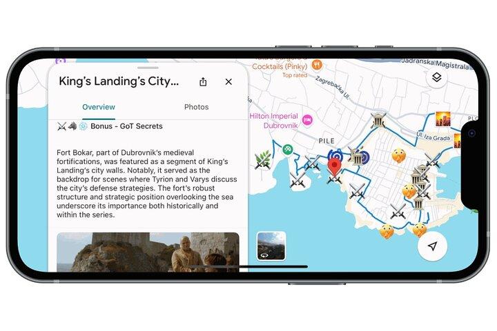 Selfguide® Secrets Tour Dubrovnik with Game of Thrones Spots