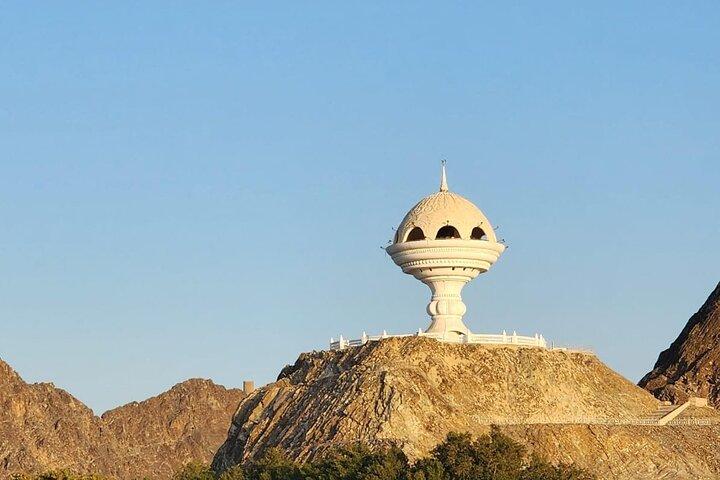 Sunset and Muscat Coastal View and Speed Boat Adventure