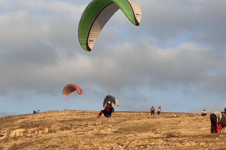 Paragliding view of the Atlas
