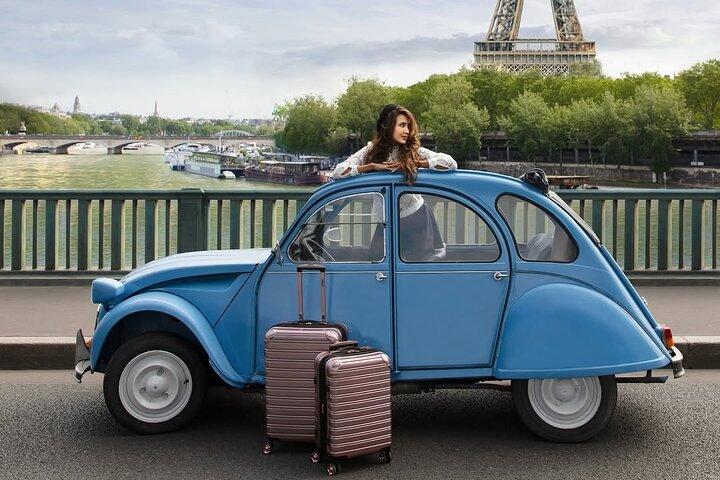 Discover Paris in Style Aboard a Classic French Vintage Car!