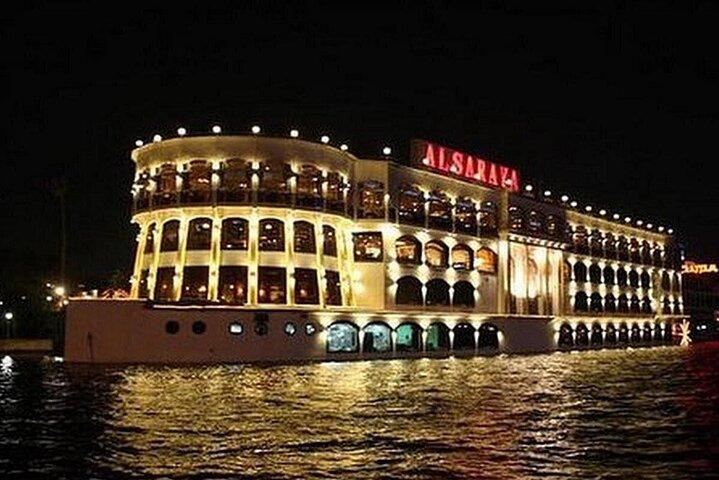 Vip Cairo Nile DinnerCruise&Open Buffet Belly Dance Show