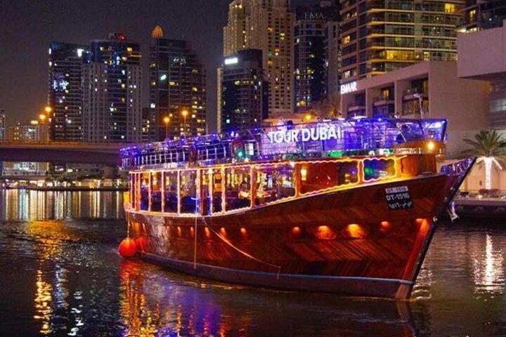 Royal Indian Dinner Dhow Cruise at Dubai Marina