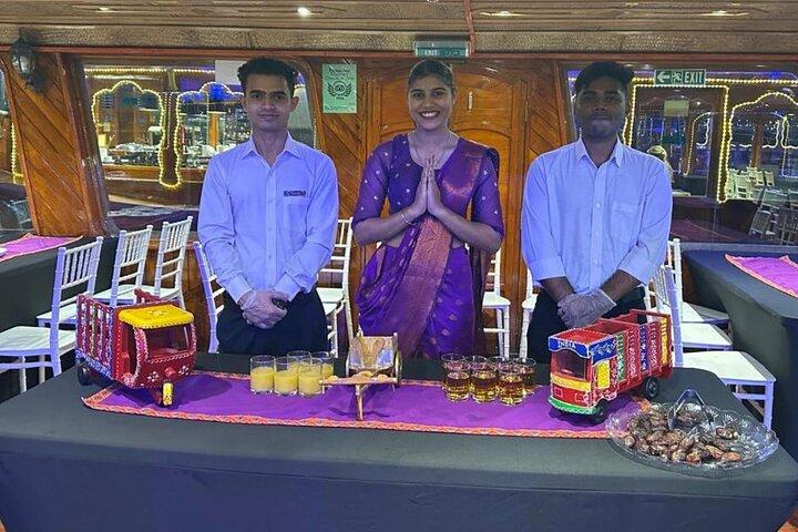 Royal Indian Dinner Dhow Cruise at Dubai Marina