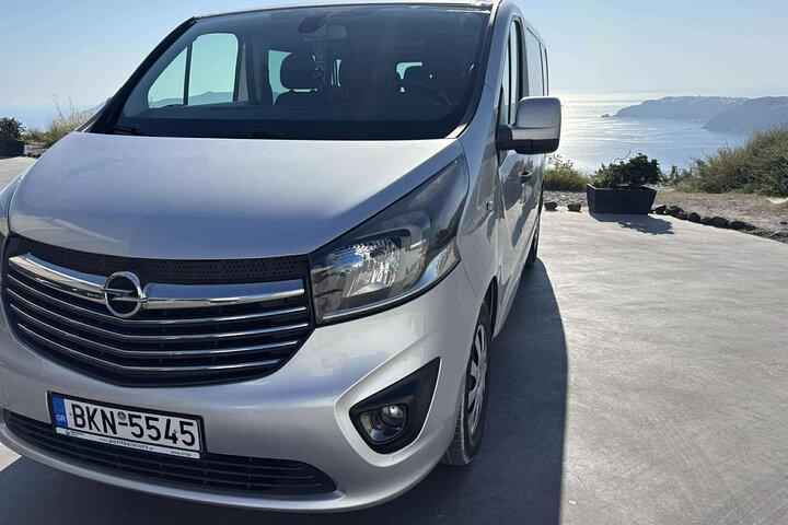 Private Transfer from Santorini Airport to all destination