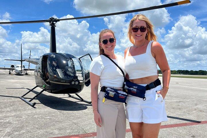 Miami Private Helicopter Tour for 3 Passengers