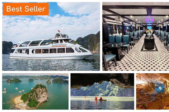 From Ha Noi- Ha Long Bay with buffet lunch on Luxury Cruise