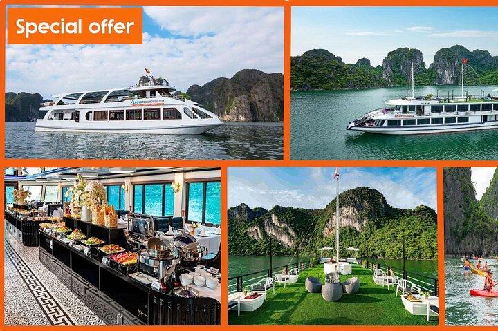 1 Day Tour to Halong Bay Cruise from 3 - 5 star Cruise & Transfer