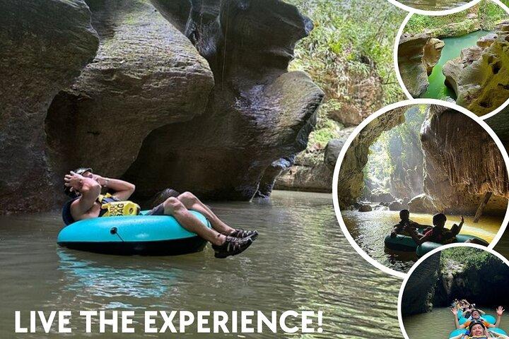 Tropical Forest Cave Tubing & Waterfalls Hiking Adventure