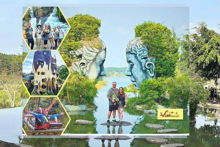 Dalat: Morning tour Alpine Coaster, Crazy House, Clay Tunnel