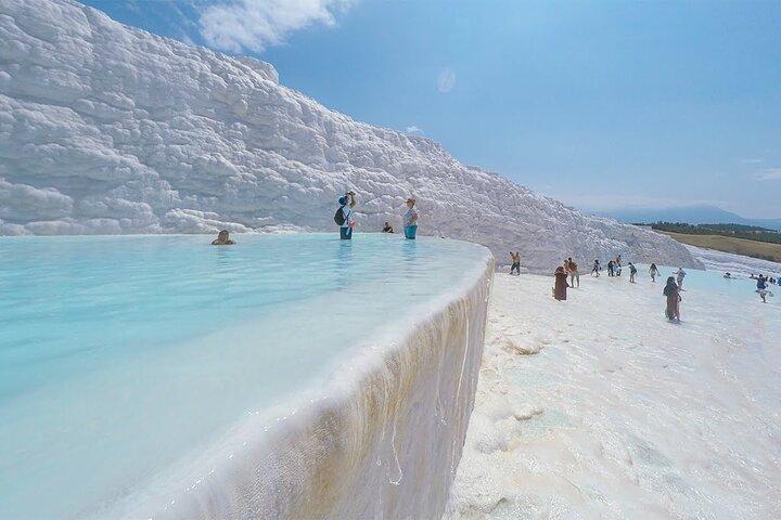 Bodrum to Pamukkale Travertines Private All-inclusive Tour