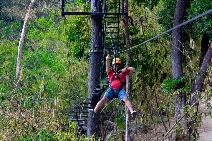 Phuket Zipline Adventure 18 Platform and ATV Jungle Tour