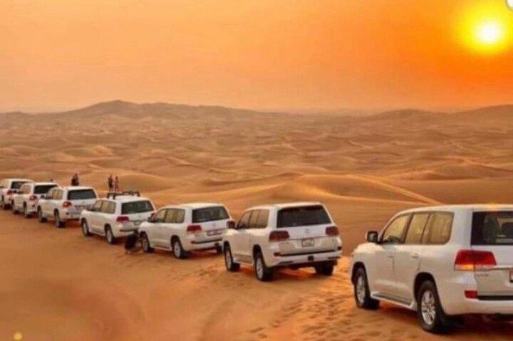 Evening Desert Safari With Quad Bike, BBQ dinner & live shows