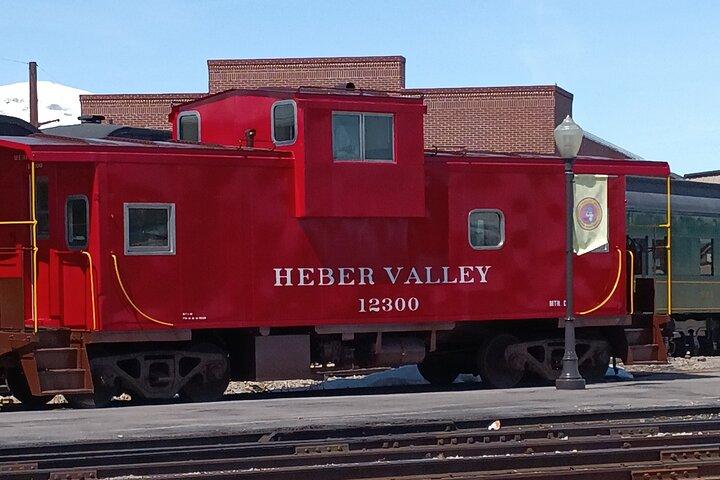 Ride the Heber Valley 1899 Railroad and see Deer Creek Reservoir