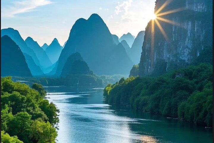 Li River 3/4 Star Cruise from Guilin to Yangshuo Day Tour+Pick Up