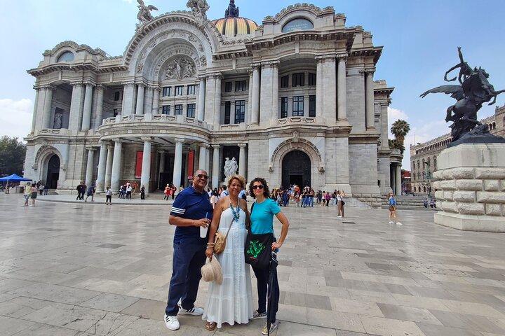Mexico City Downtown Centro private tour+ Palacio de Bellas Artes