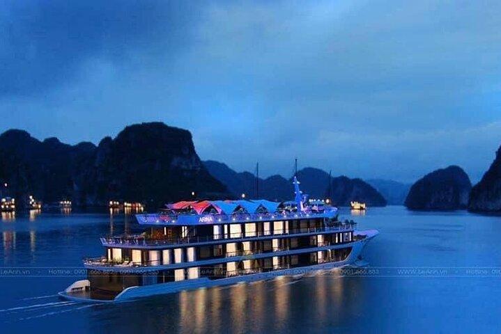 Ha Long Bay & Lan Ha Bay 2D1N Tour from Hanoi with Pickup