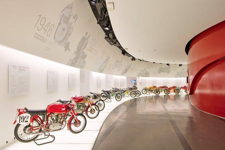 Ducati Museum with Lamborghini or Ferrari Entry Tickets