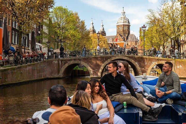 Amsterdam Canal Cruise with Live Guide - Red Light District