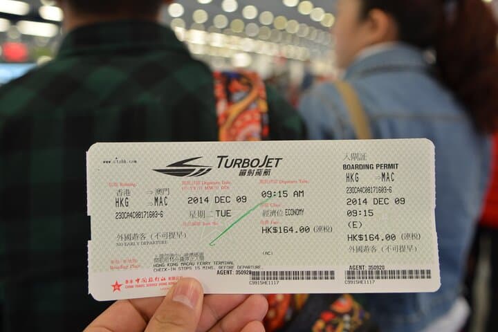 From Hong Kong: Macau Group Tour with Turbojet and Simple Lunch