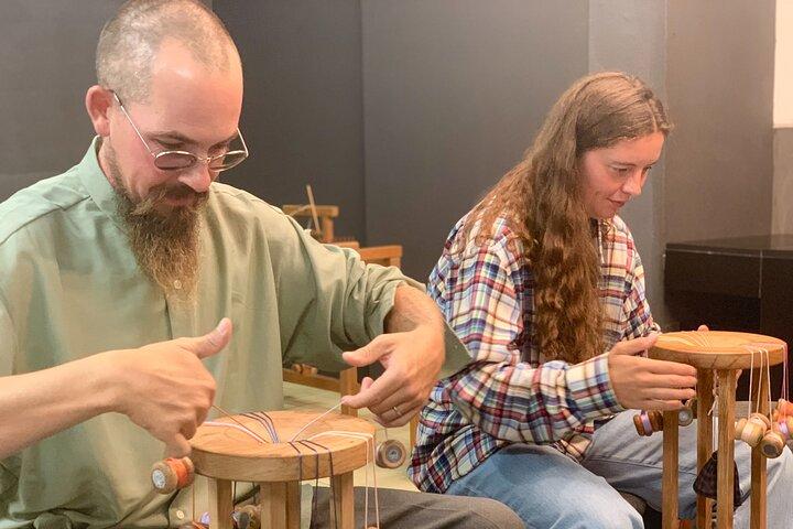 Kumihimo Workshop at a 370 Year Old Braiding Shop in Tokyo