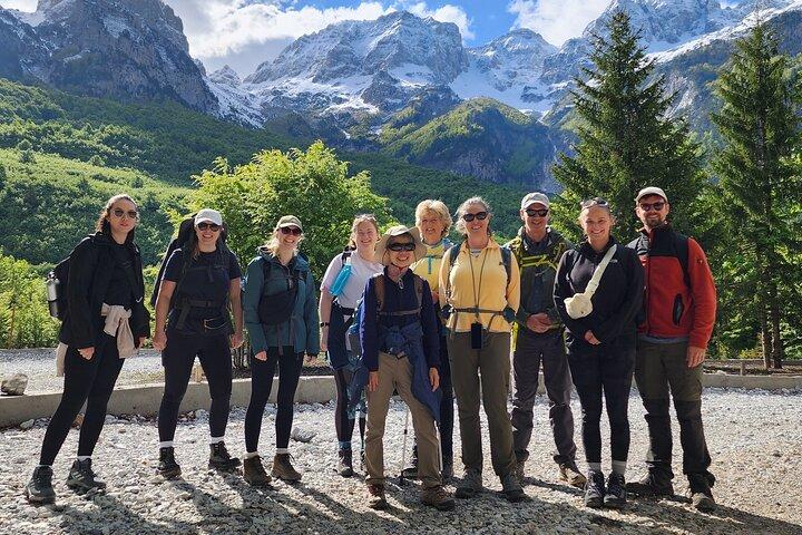 Hiking Tour of Valbona, Theth & Blue Eye in 3 Days from Tirana