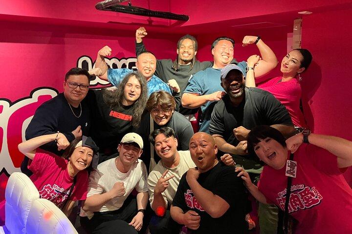 Drink to your heart's content with the Muscular Girls in Osaka