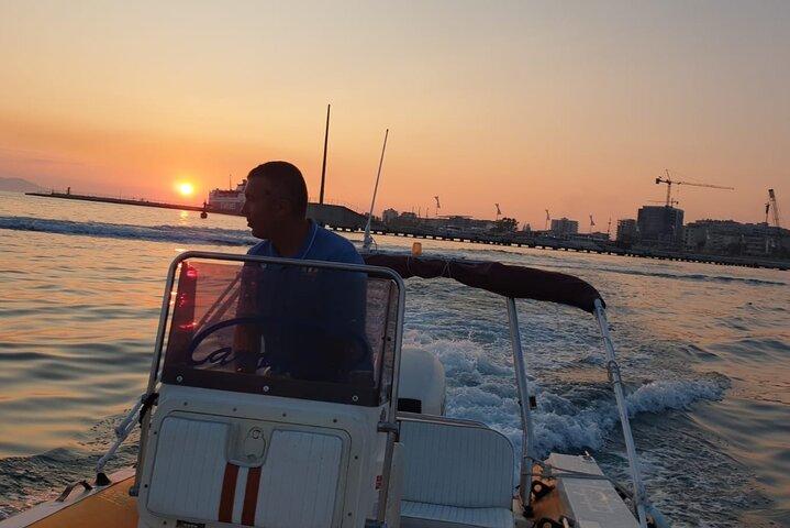 Boat Trip Juli Vlore Albania to Karaburun Sazan Speedboat Tour
