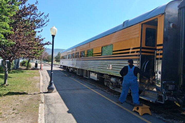 Ride the Heber Valley 1899 Railroad and see Deer Creek Reservoir