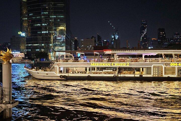 Chao Phraya River Meridian Dinner Buffet Cruise Tour