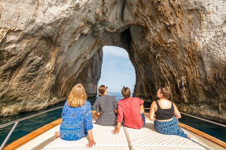 Capri Boat Tour with Optional Blue Grotto Visit from Sorrento